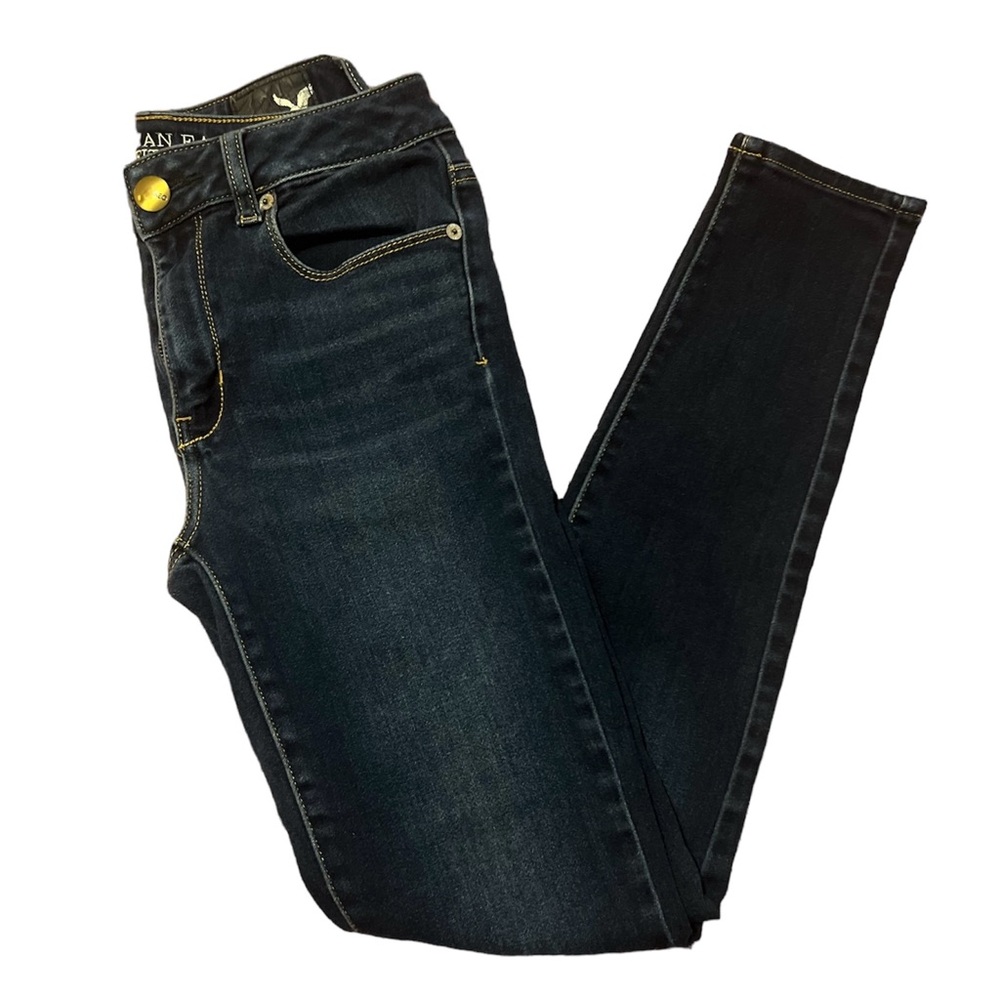 ⚡️American Eagle AEO EUC High Rise Strech Skinny Jeans